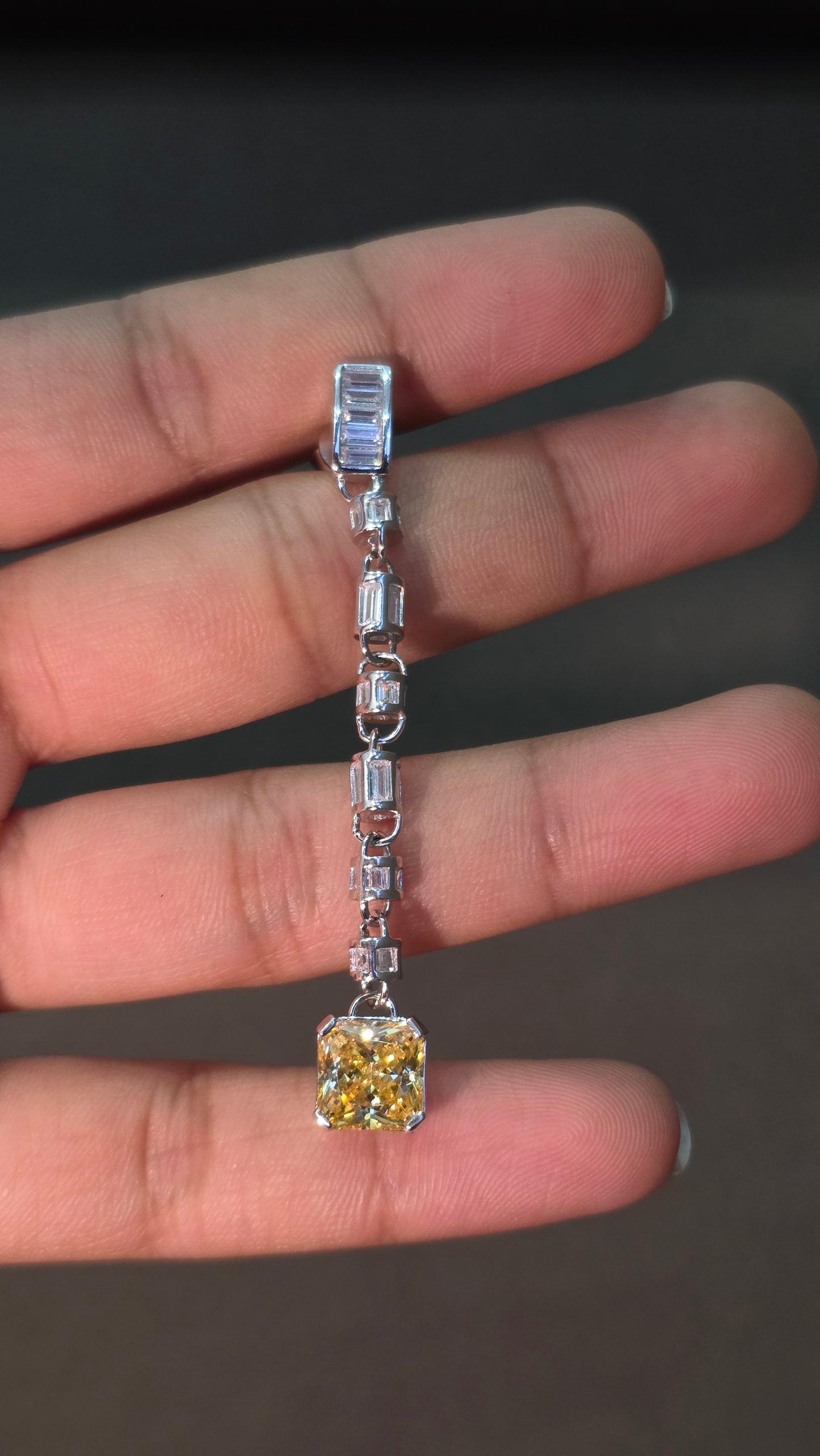 Canary Link Earrings