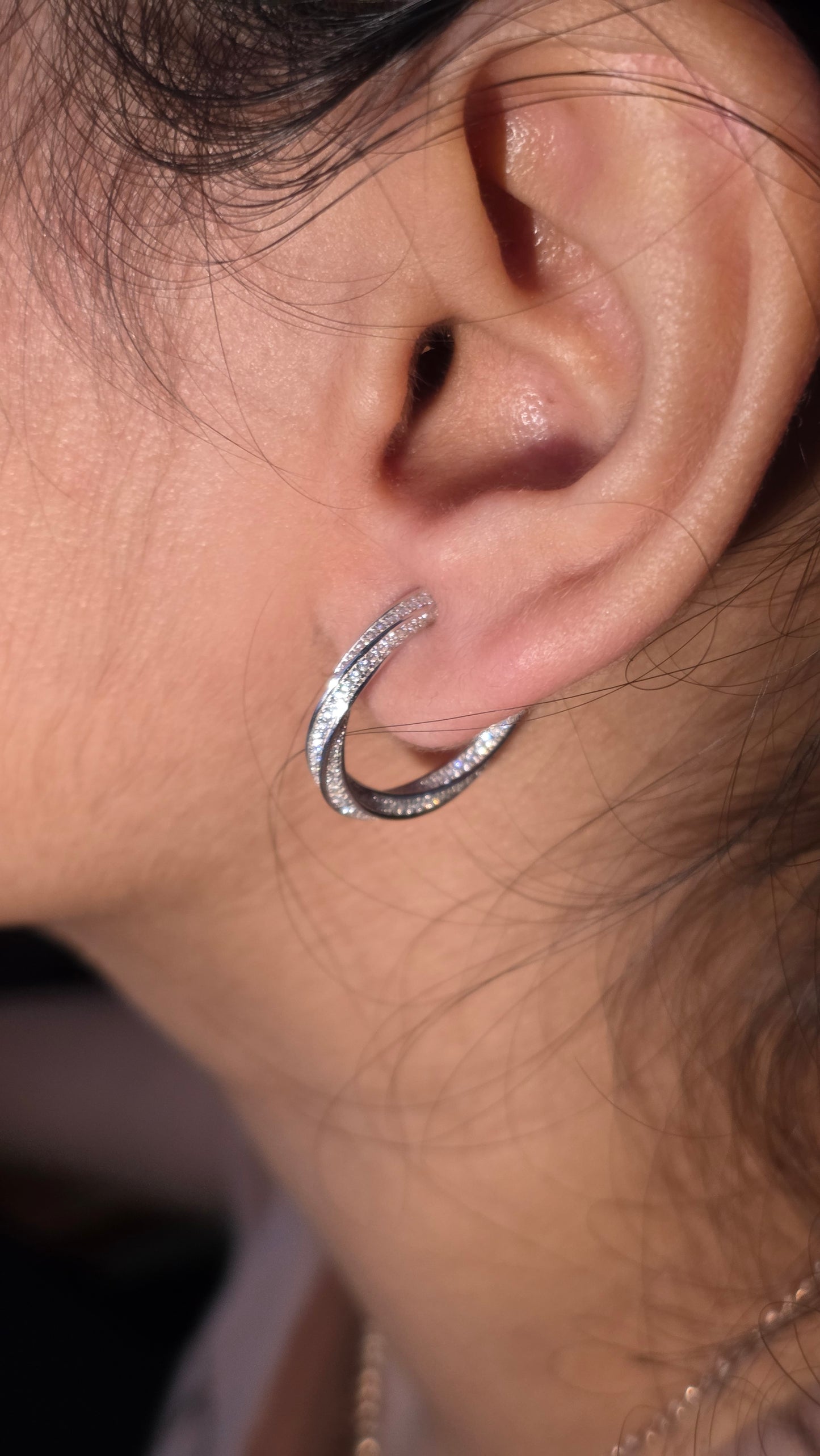 Twist Hoop Earrings