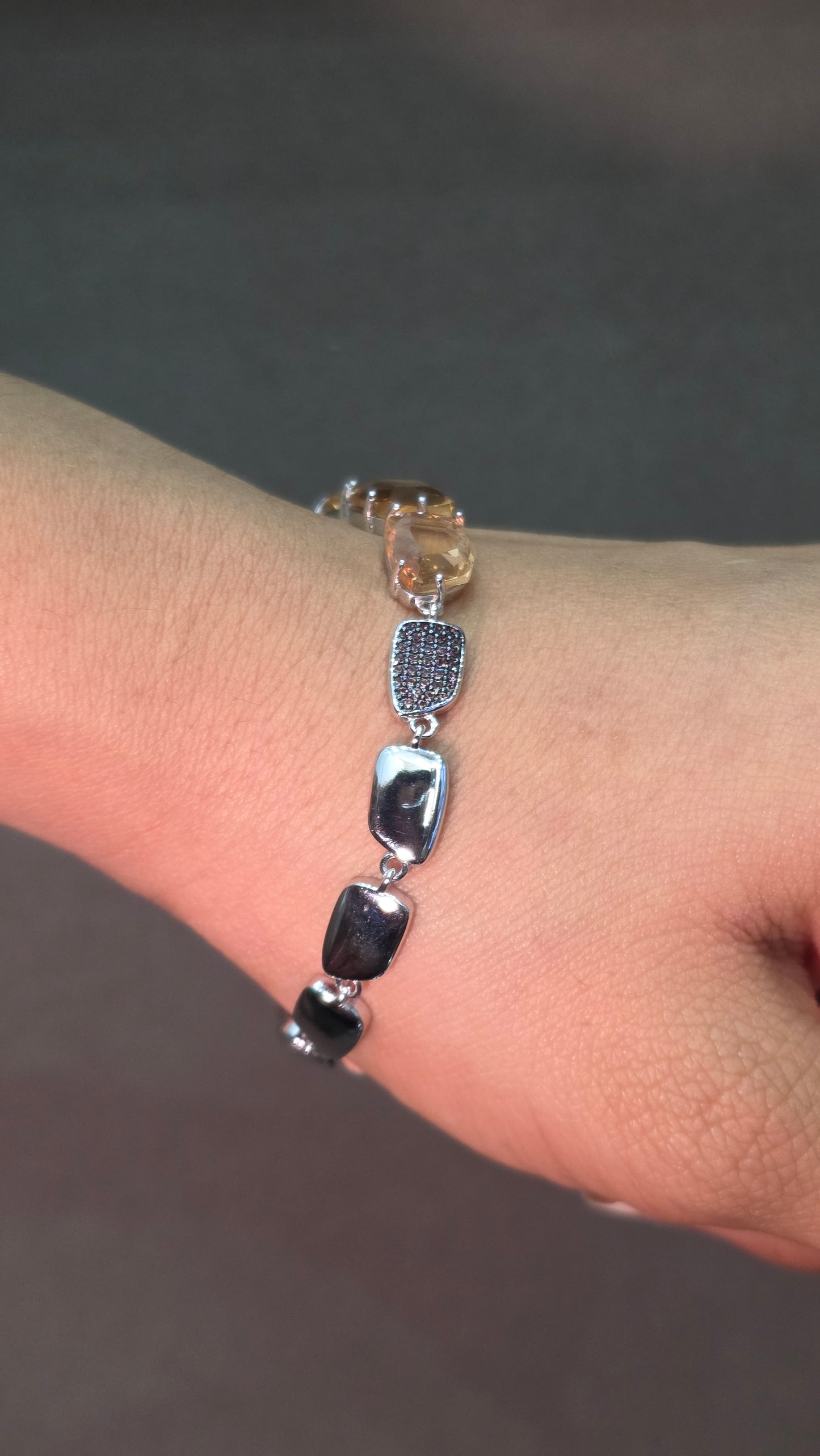 Amber Earth Bracelet
