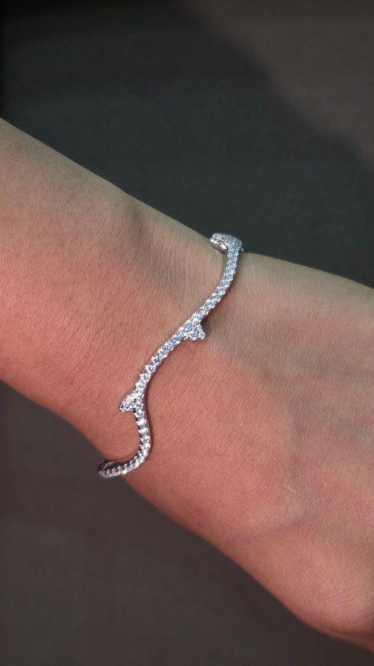 Wavy Diamond Kada