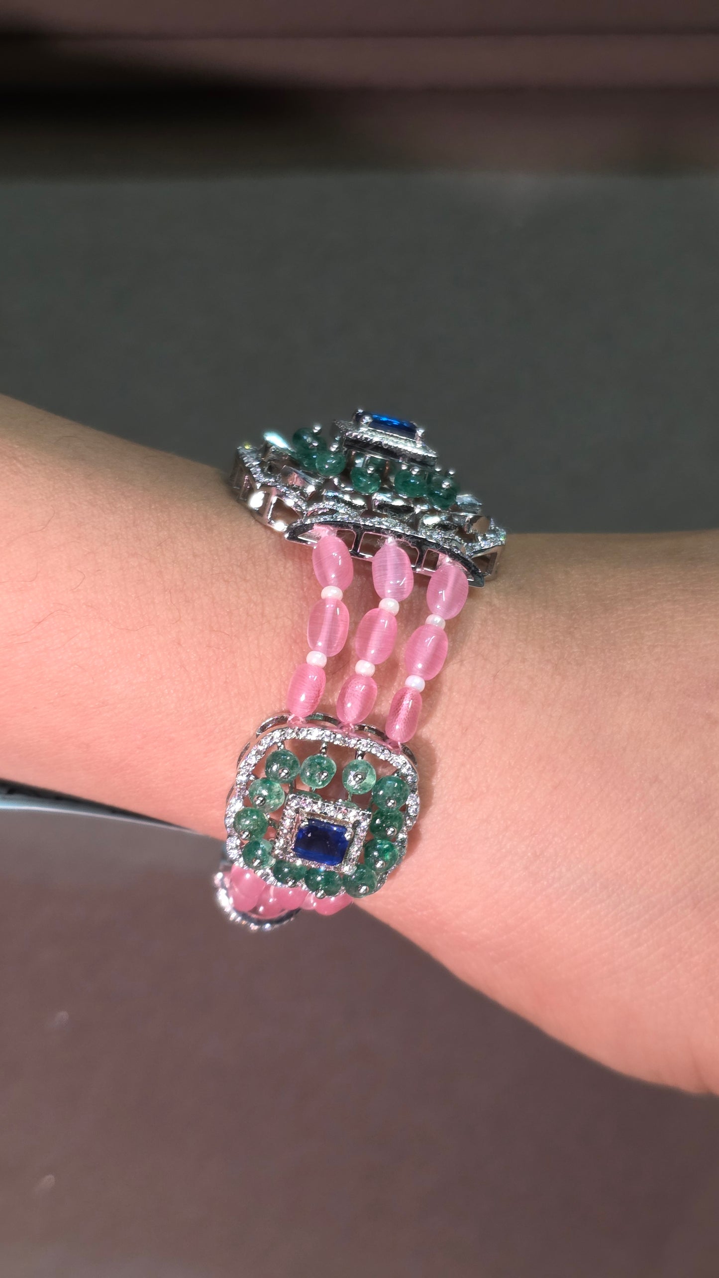 Pink Motif Bracelet
