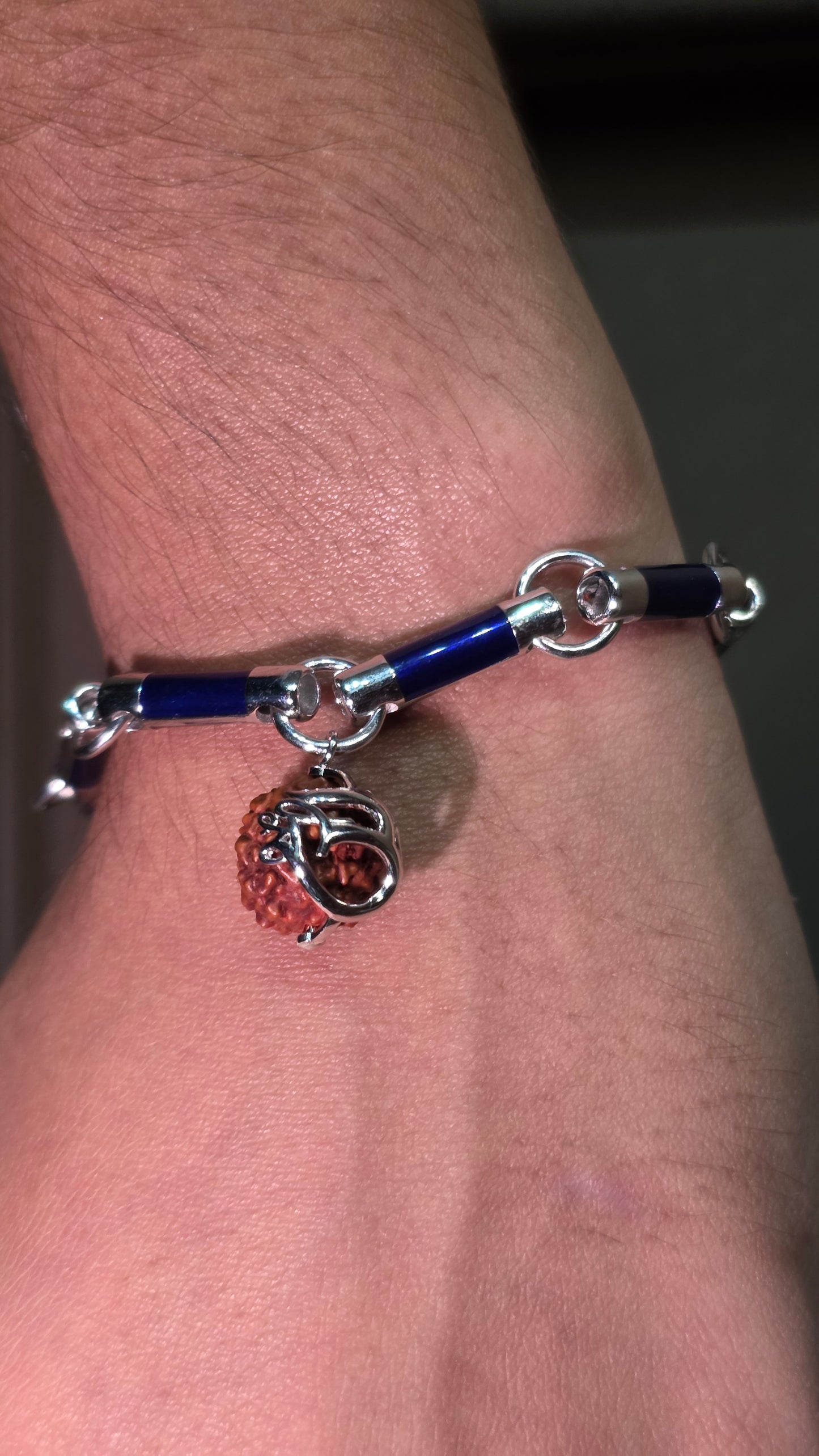 Blue Link Bracelets