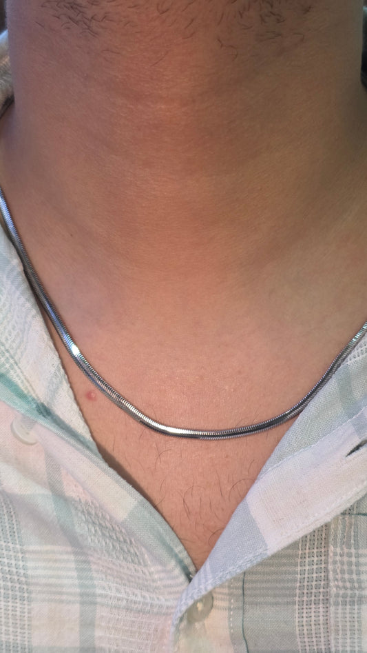 Silken Silver Chain