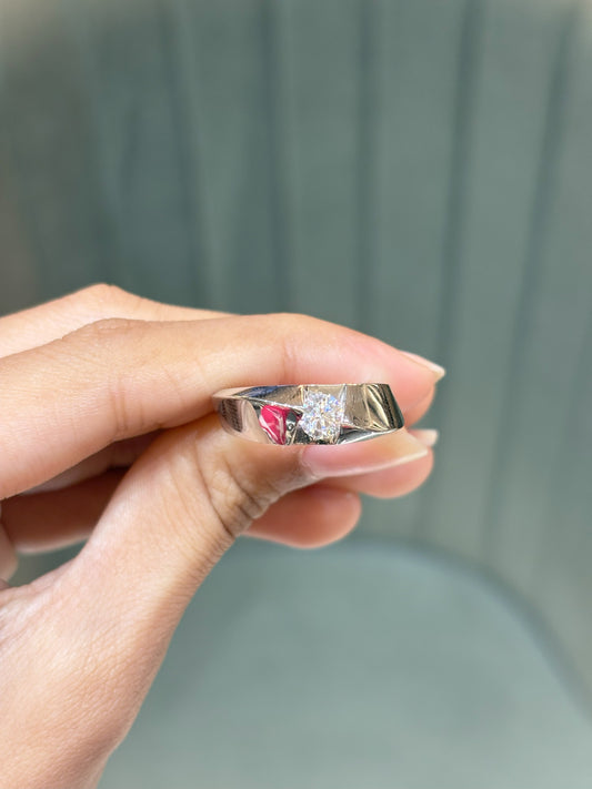 Prism Solitaire Ring