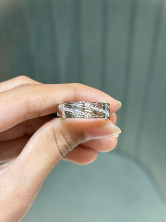 The Wrapped Silver Ring