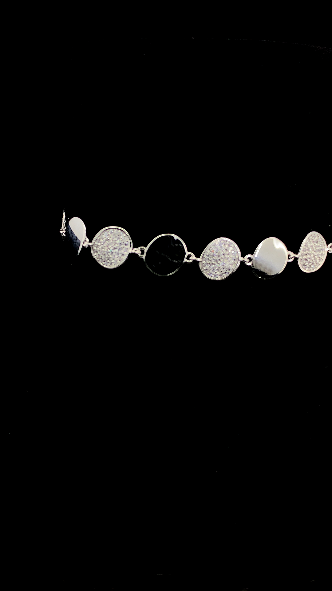 Coin Disc & Silver Bracelet | 925 Sterling Silver