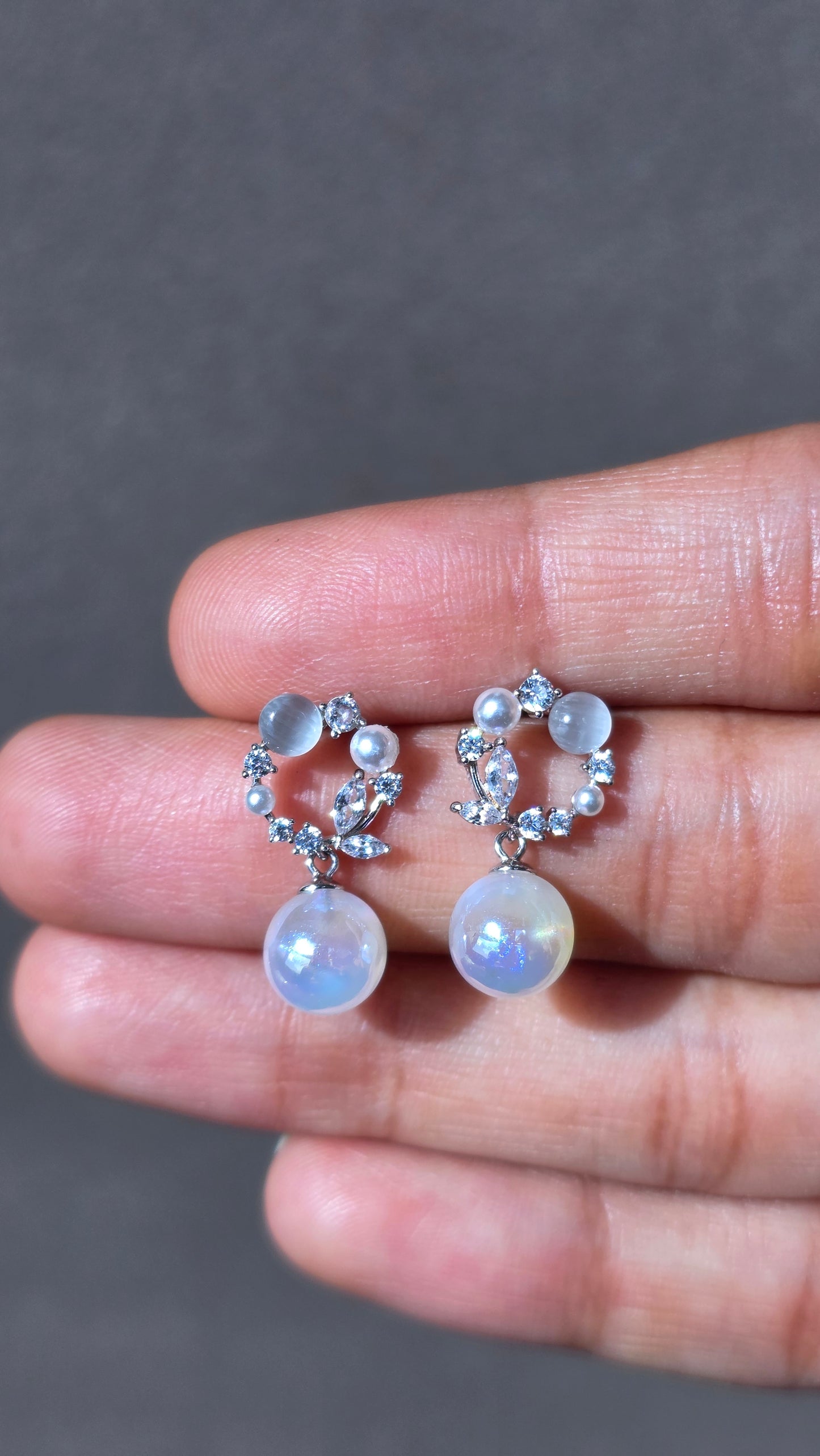 Luna Wreath Drop Earrings