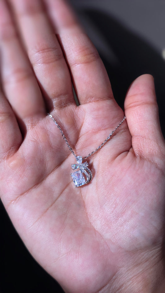 Papillon Crown Pendant Chain