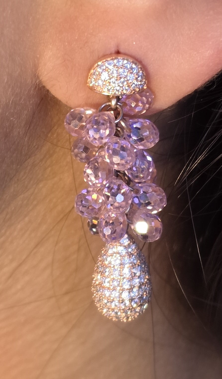Rosette Earrings