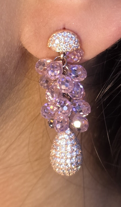 Rosette Earrings