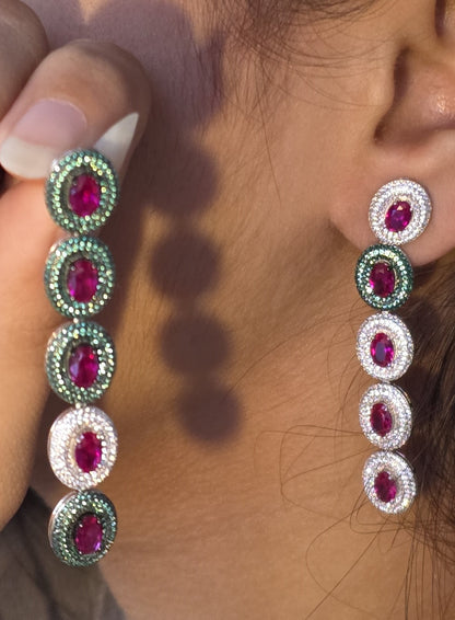 Lotus Strand Earrings