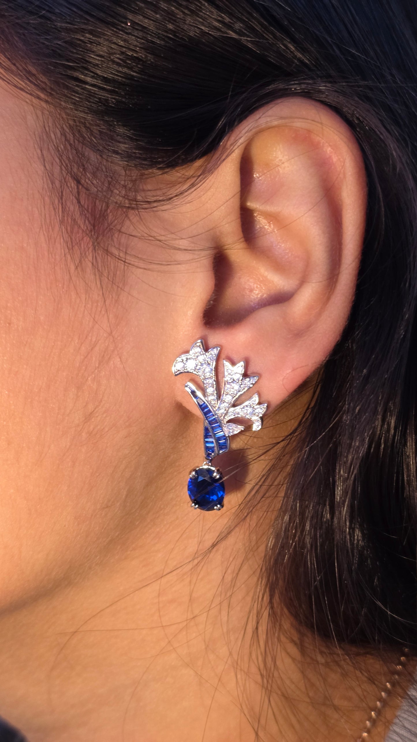 Veda Blue Earrings