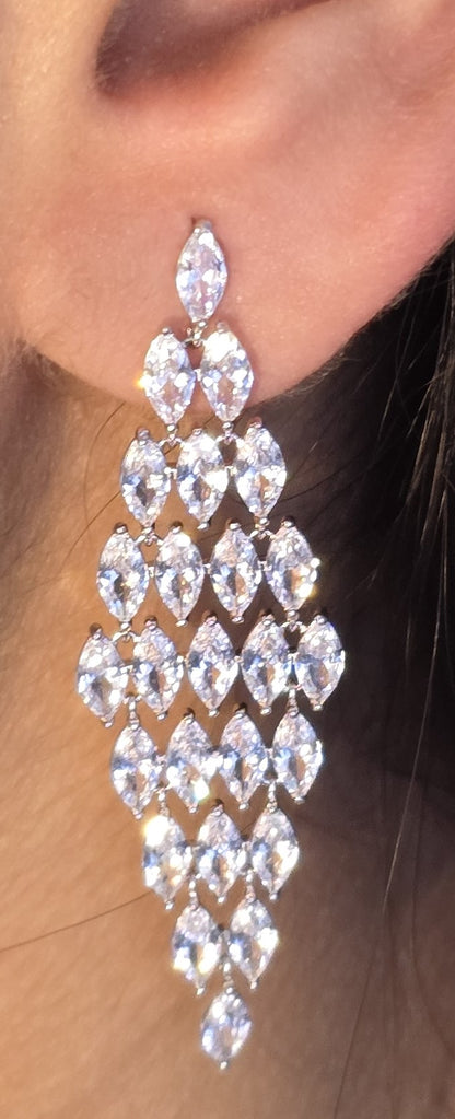 Marquise Shimmer Earrings