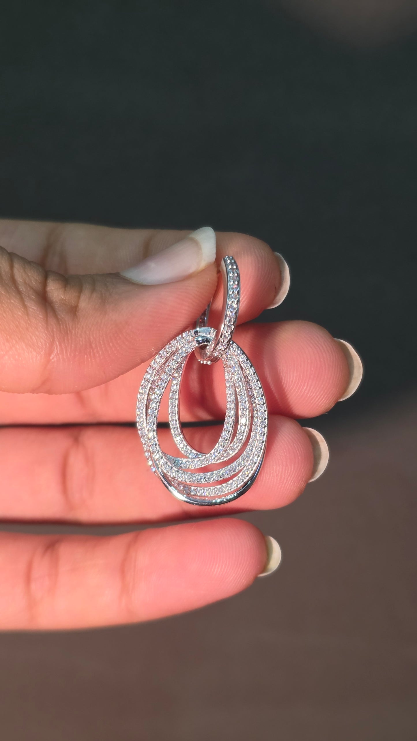 Linked Loop Earring