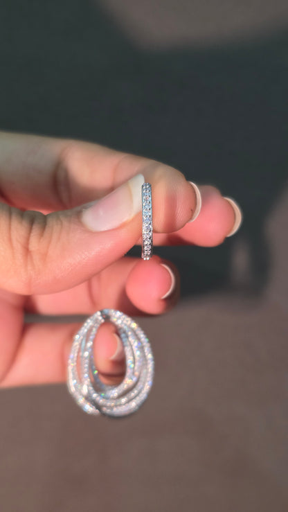 Linked Loop Earring