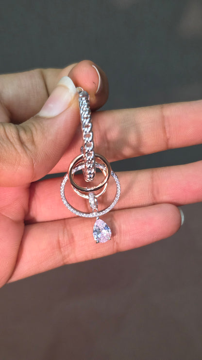 Charm Hoop Earrings