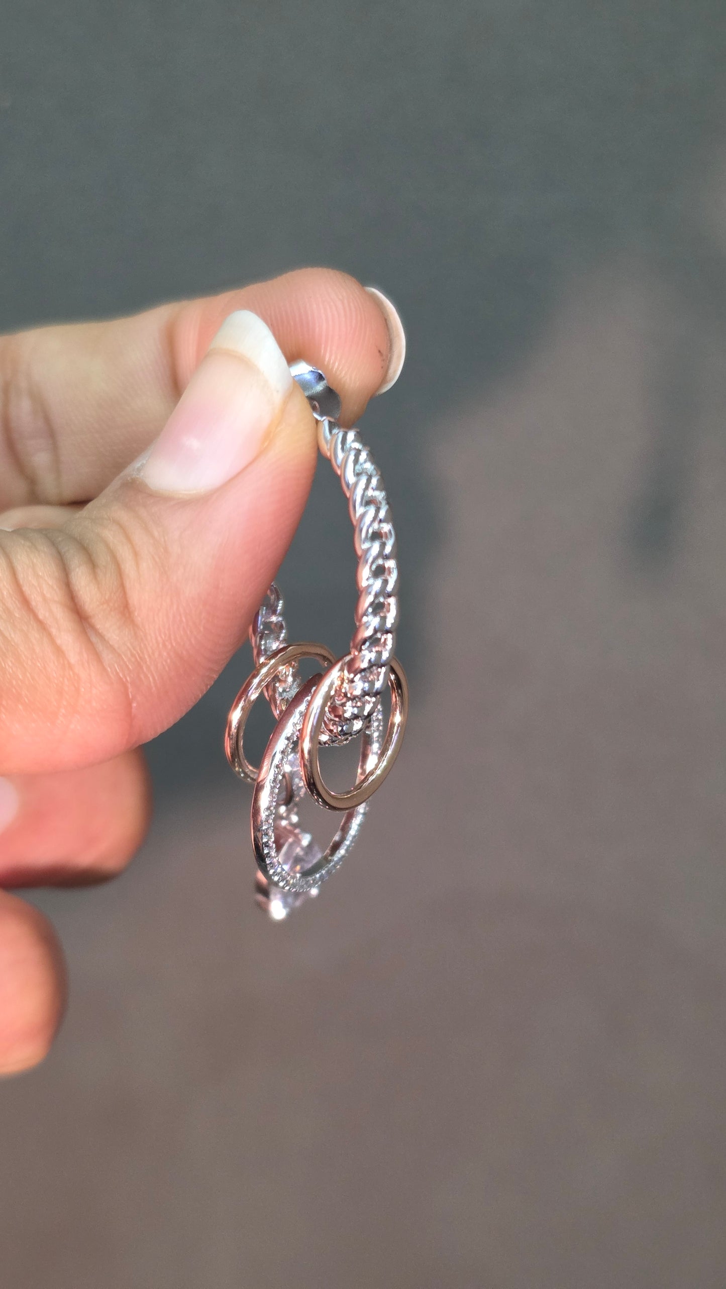 Charm Hoop Earrings