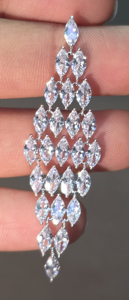 Marquise Shimmer Earrings