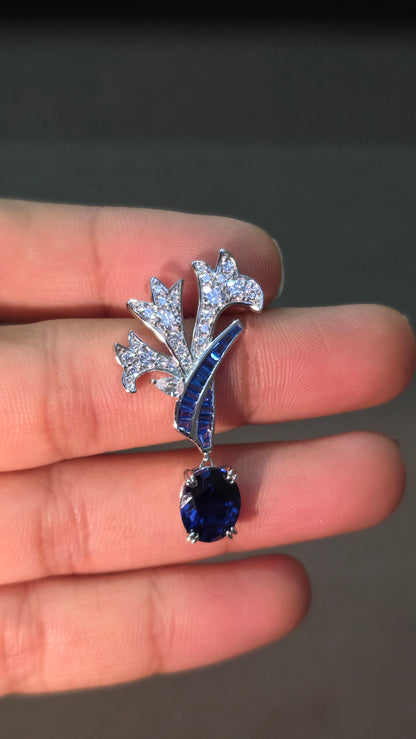 Veda Blue Earrings