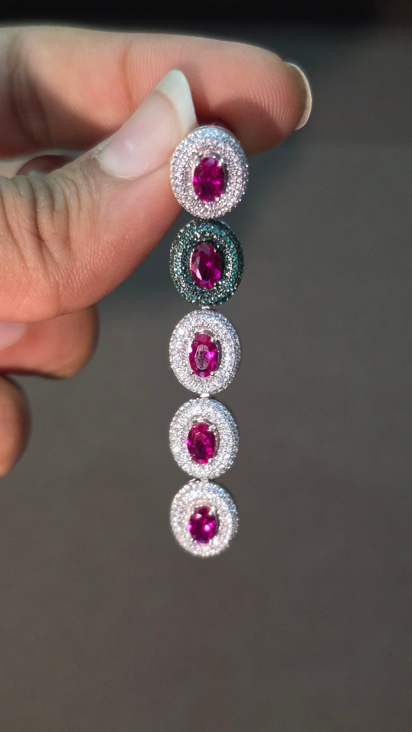 Lotus Strand Earrings
