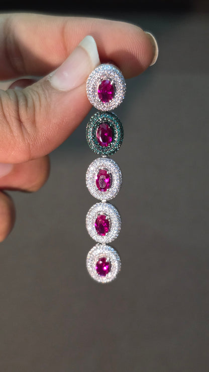 Lotus Strand Earrings