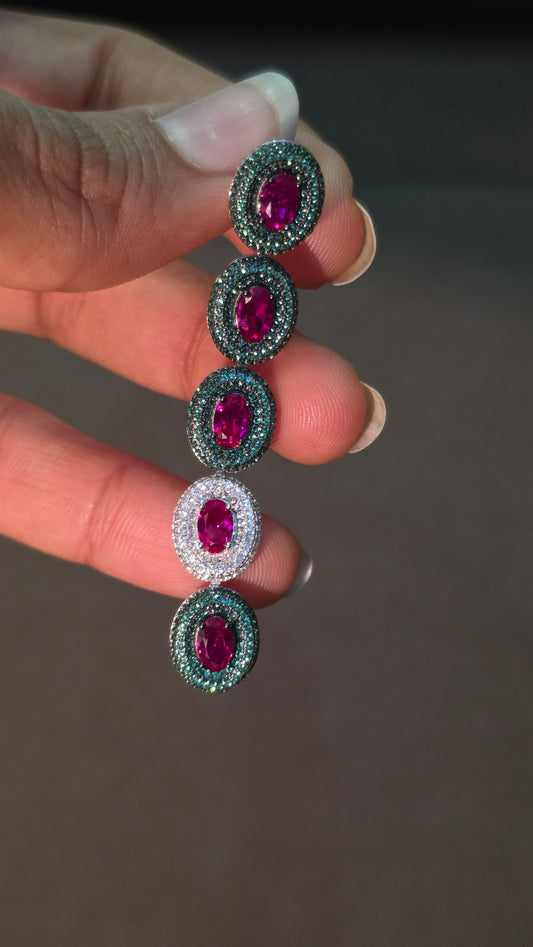 Lotus Strand Earrings