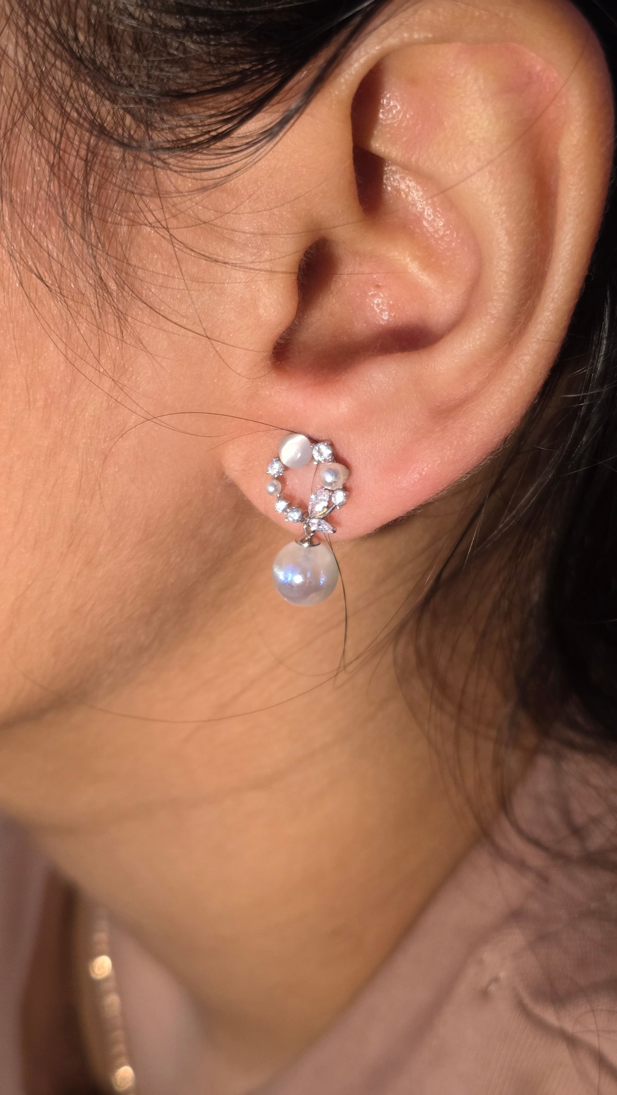 Luna Wreath Drop Earrings