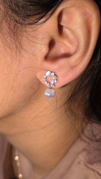Luna Wreath Drop Earrings