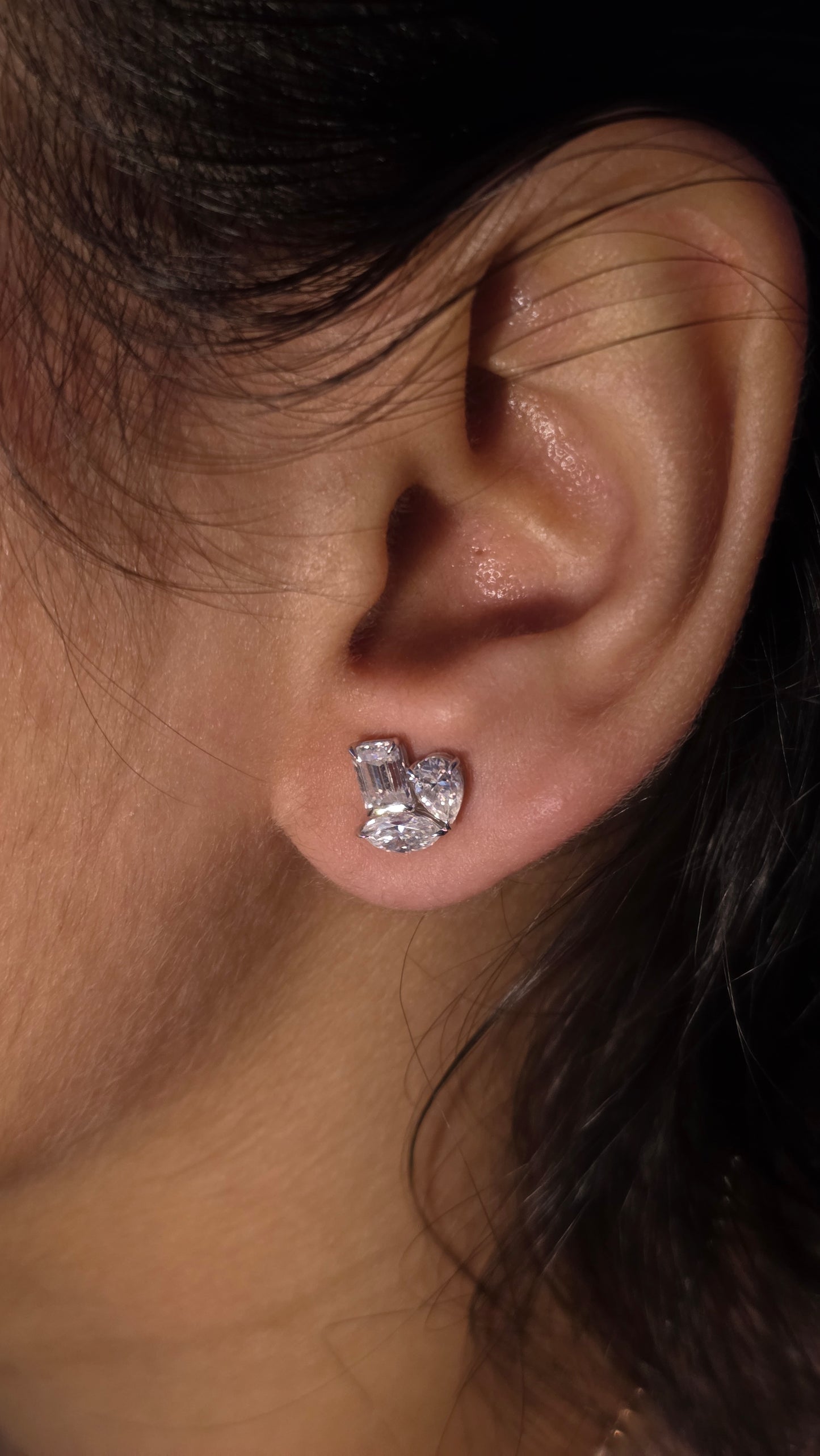 Stella Trio Studs