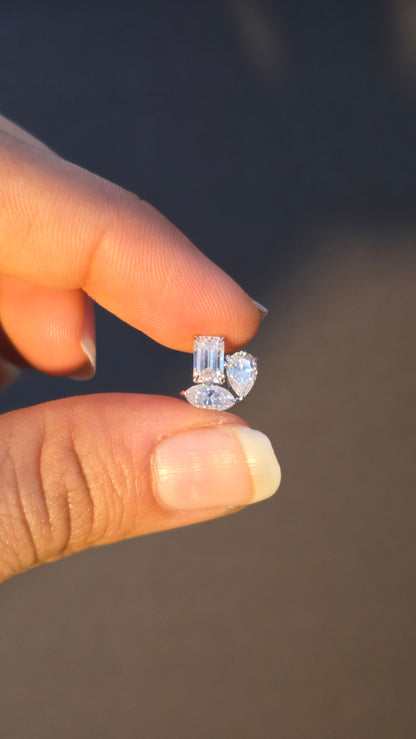 Stella Trio Studs