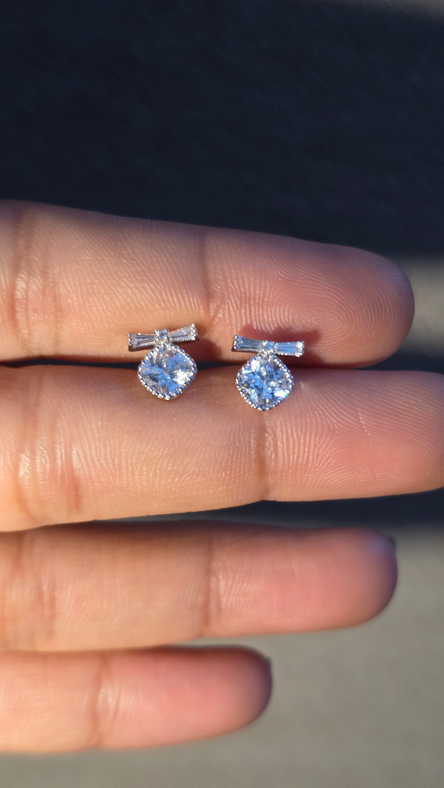 Bow Stud Earrings