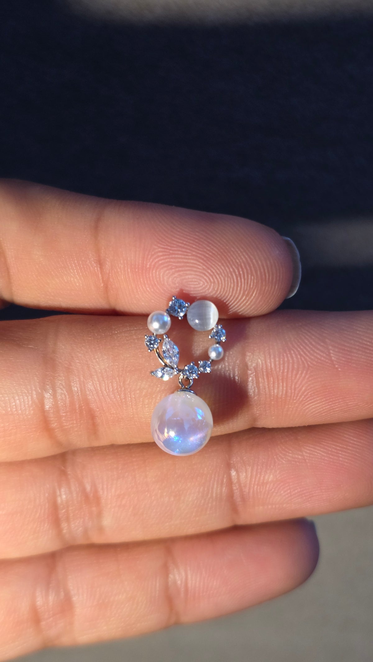 Luna Wreath Drop Earrings