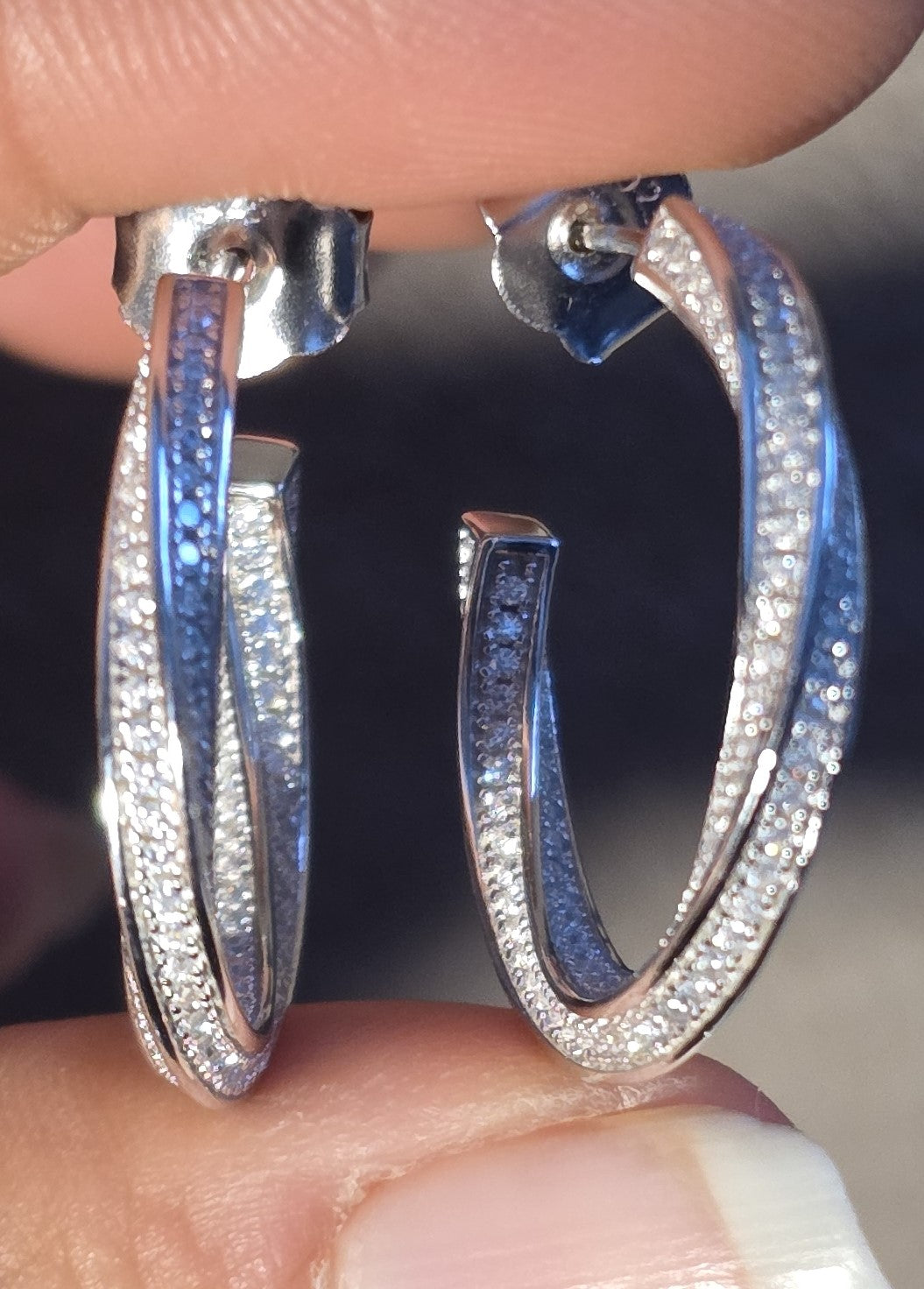 Twist Hoop Earrings