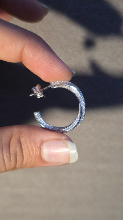 Twist Hoop Earrings