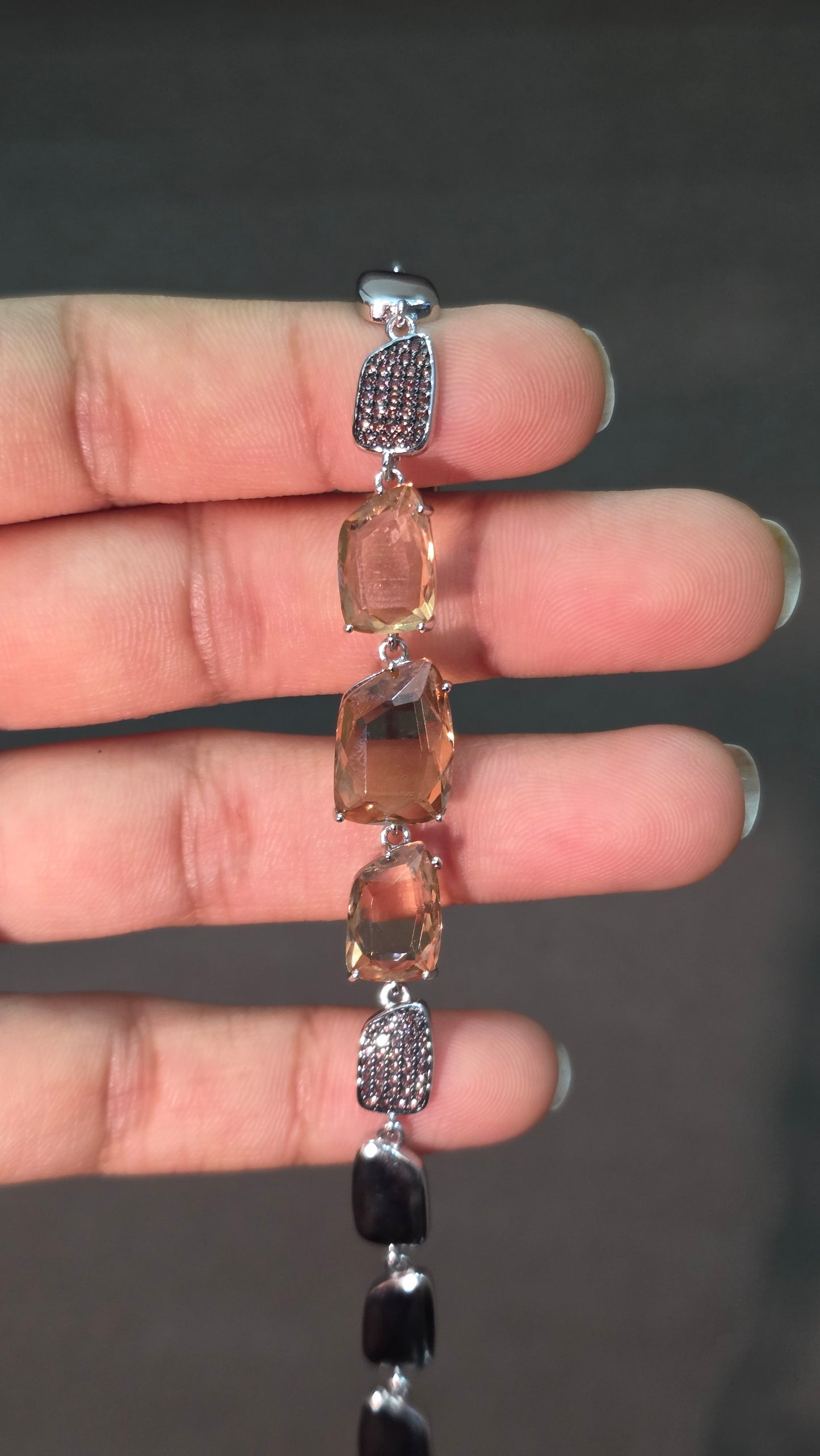 Amber Earth Bracelet