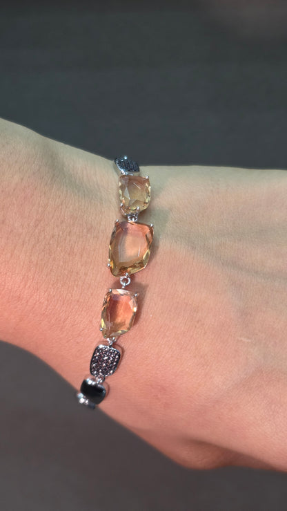 Amber Earth Bracelet