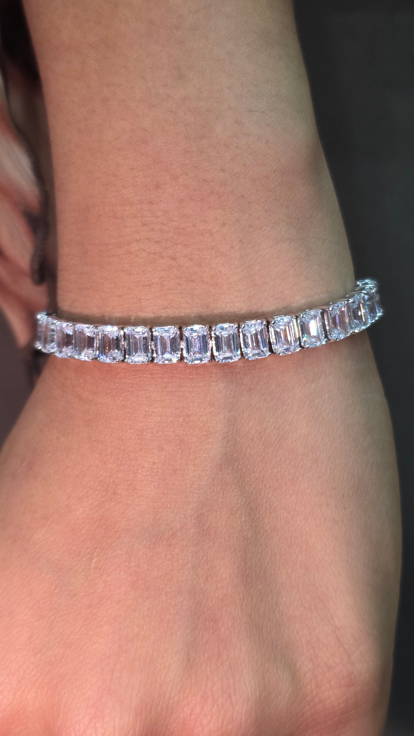 Emerald Tennis Bracelet
