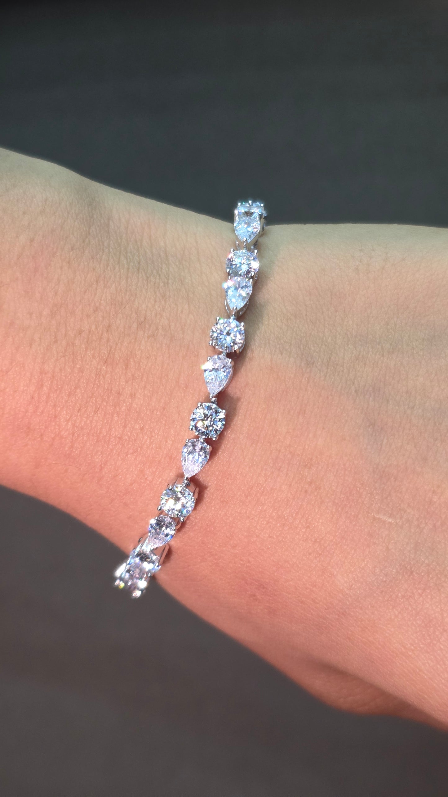 Dewdrop Tennis Bracelet