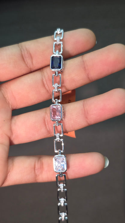 Azure Link Bracelet