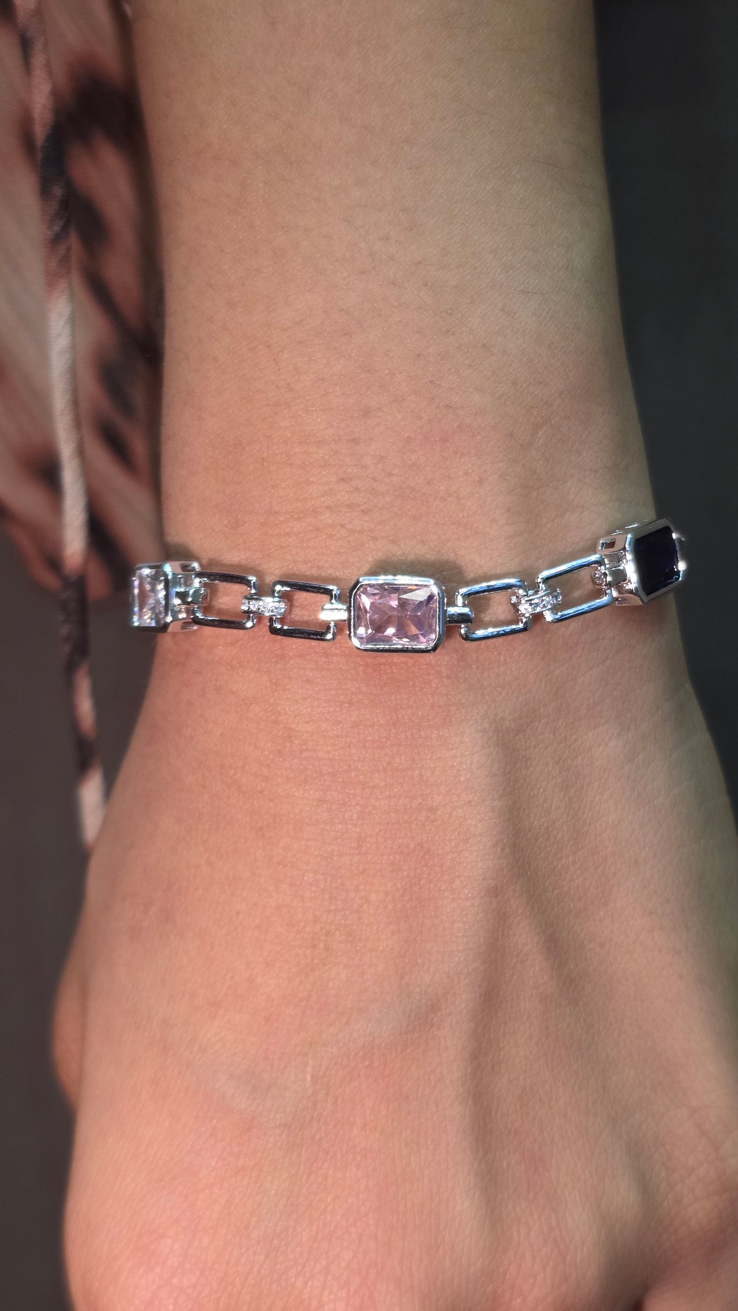Azure Link Bracelet