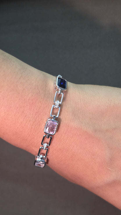 Azure Link Bracelet