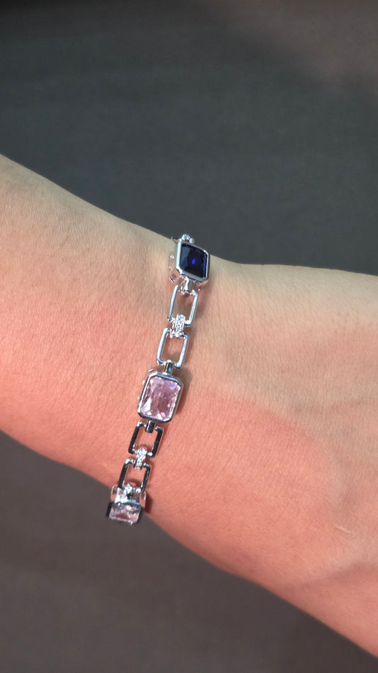 Azure Link Bracelet