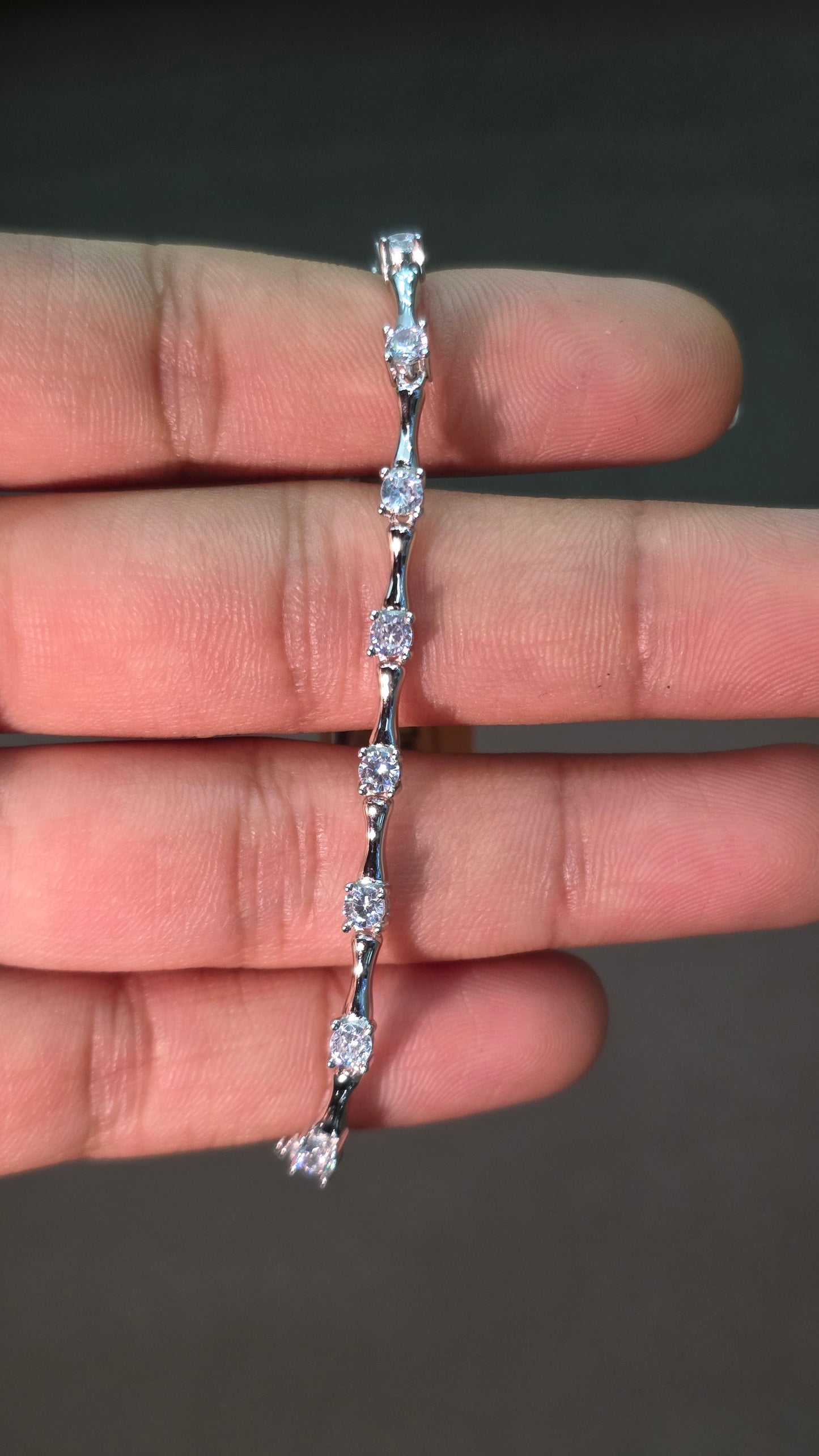 Diamond Station Bracelet