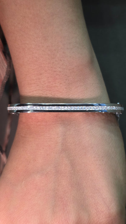 Contoured Diamond Kada