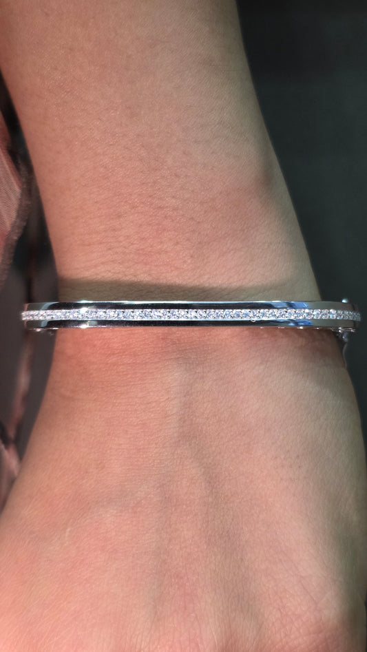 Contoured Diamond Kada
