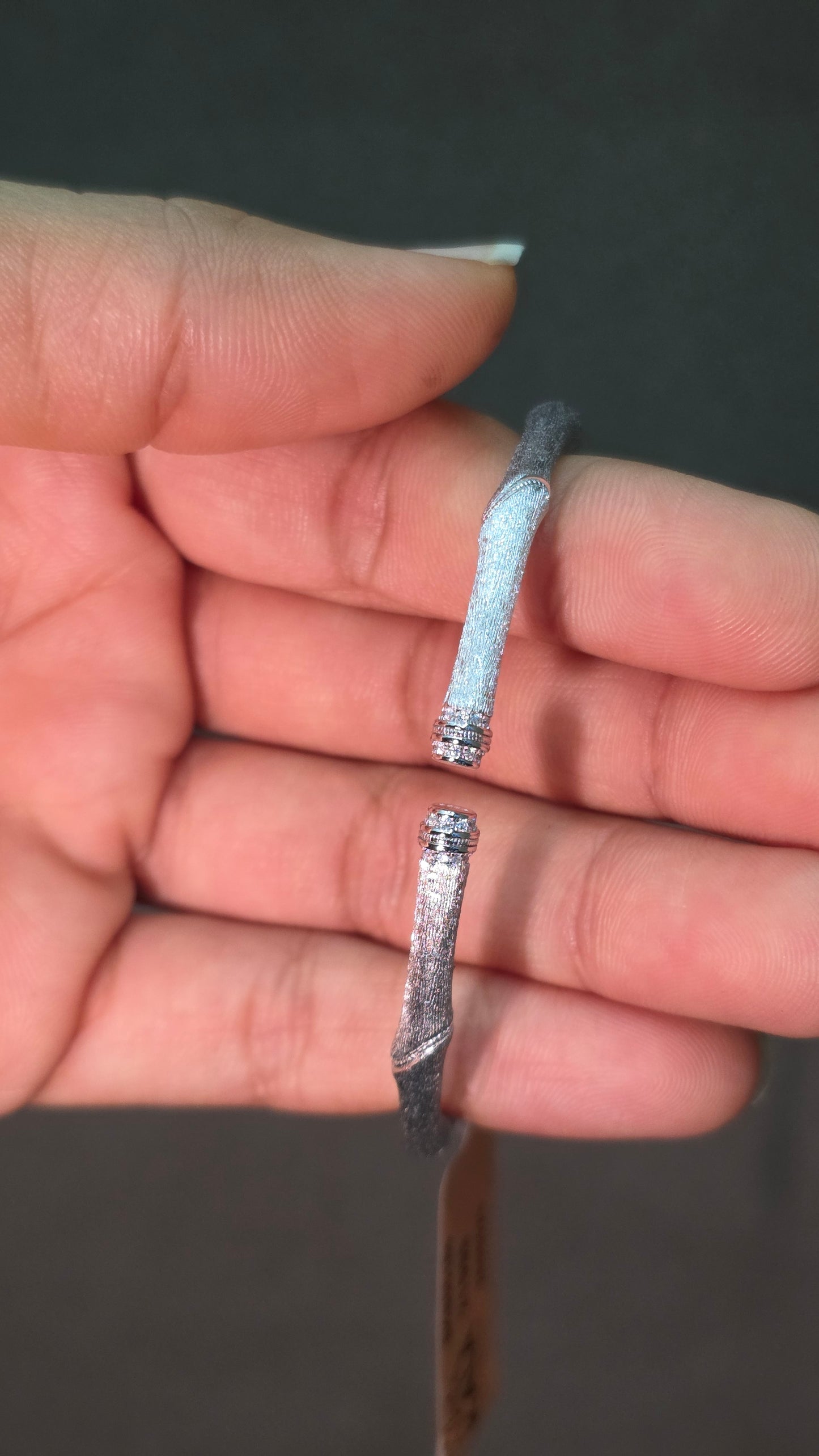 Textured Bamboo Kada