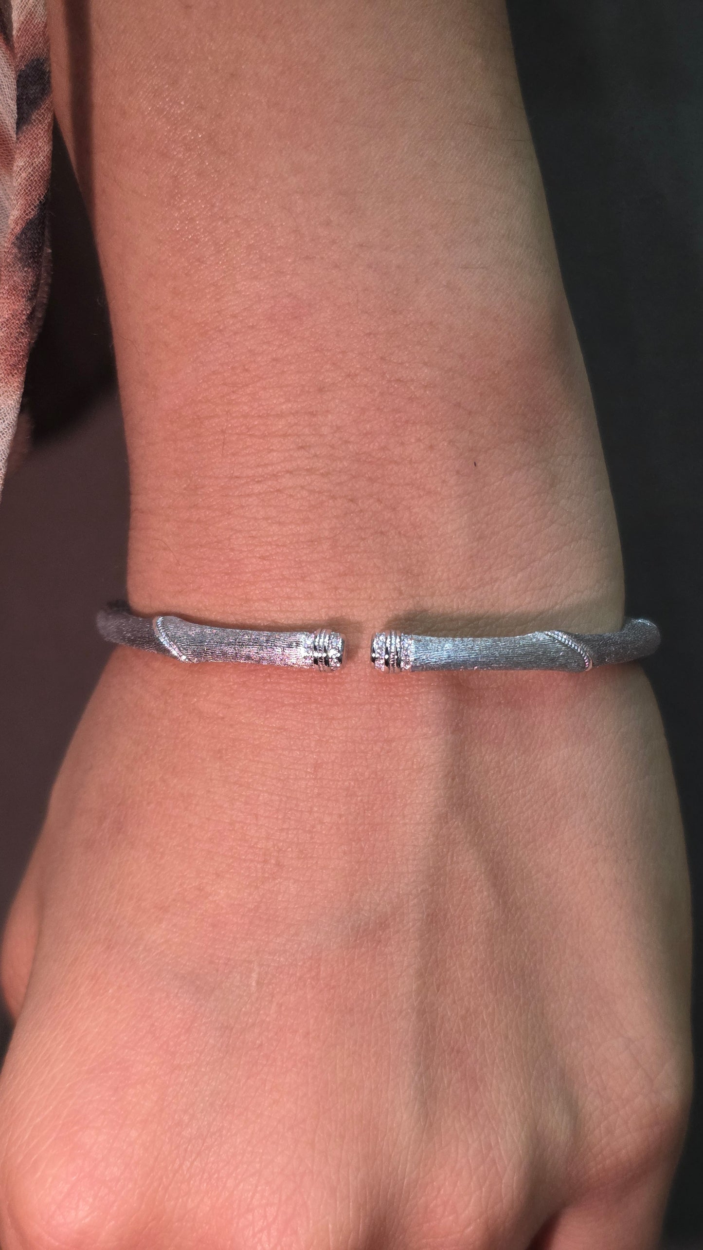 Textured Bamboo Kada