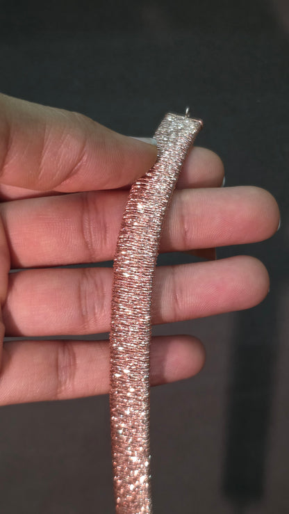 Rose Gold Mesh Bracelets