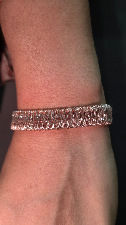 Rose Gold Mesh Bracelets