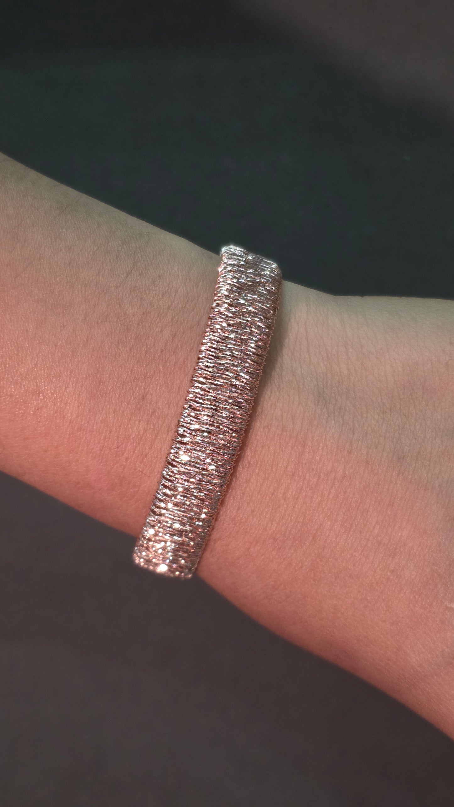 Rose Gold Mesh Bracelets